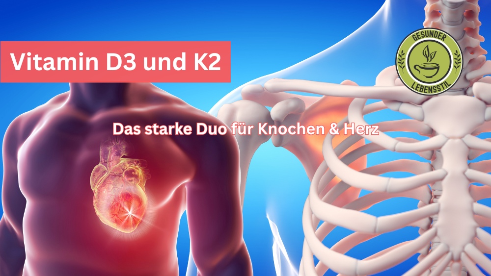 Vitamin D3 und K2: Das starke Duo für Knochen & Herz